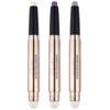 Vtrem 3PCS Shimmer Cream Eyeshadow Stick Double-headed Eye Shadow Pencil
