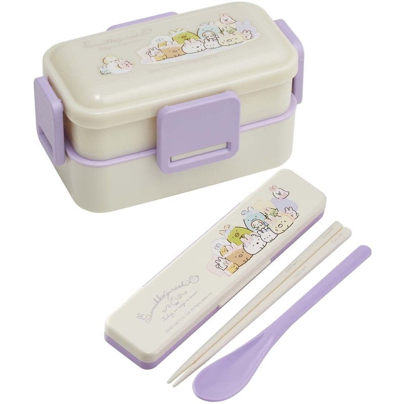 Skater PFLW4AG-A Sumikko Gurashi Rabbit Meiwa Lunch Box, 20.3 fl