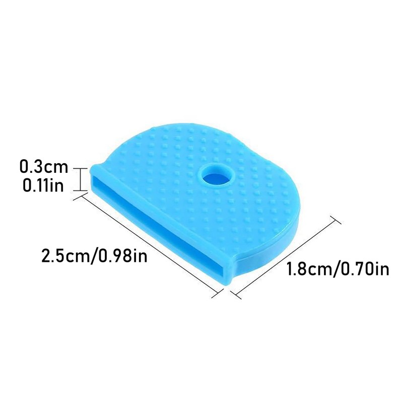 24 PCS Key Covers Flexible Key Caps 2.5 cm Key