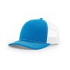 RICHARDSON Cyan/White 112 Mesh Back Trucker Cap Snapback Hat