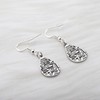 OKEYCH Math Lover Gift Math Teardrop Earrings Math Teacher Jewelry