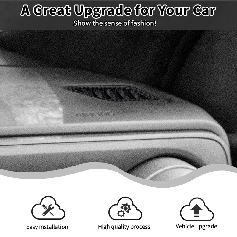 HTHE Central Control Dash Side Air Vent Cover Trim Compatible