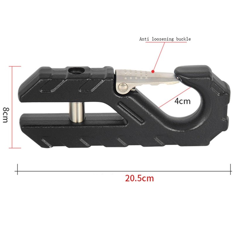 Keazet 40CR Steel Hawse Fairlead with Magnetic Mount & Tow