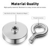 FINDMAG 1.76’’ Fishing Magnets, 200 LBS Pulling Force Neodymium Rare