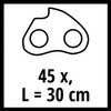 Original Einhell Replacement Chain 30 cm (Chainsaw Accessories, Suitable for