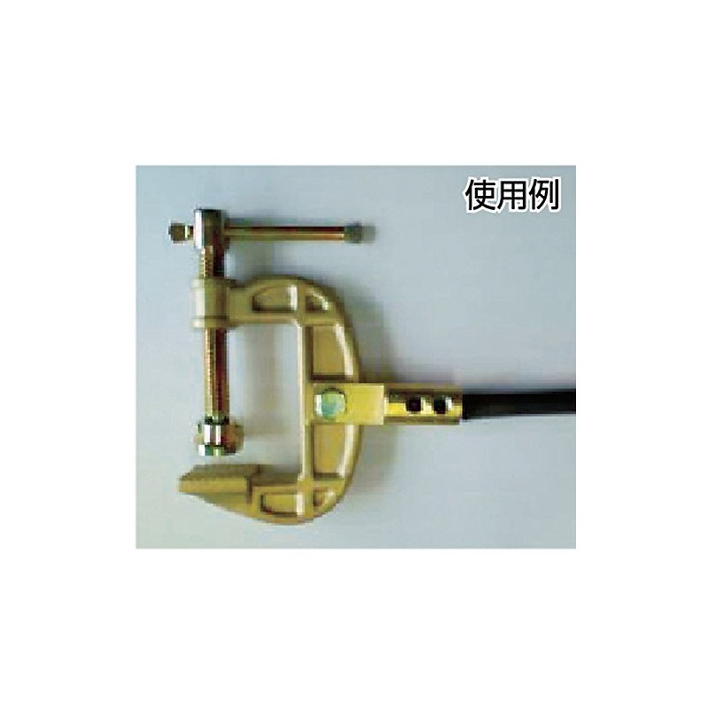 TRUSCO TEC-300G Ground Clamp Gold
