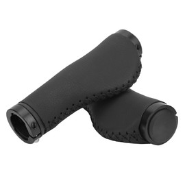 Black Flat Bicycle Handlebar Grips Soft Handle Sleeve Cover Mountain Bike Cycling Parts