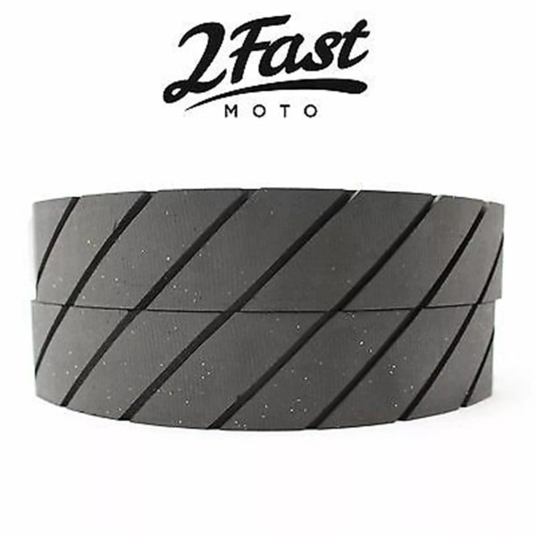 2FastMoto Front Brake Shoes for Yamaha DS6, DS7, RD250, RD350,