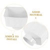 KONTONTY Square Rainwater Collection Module for Downspout PVC Diverter for