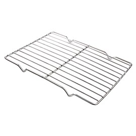 Turbokey Grilling Rack Heavy Duty Wire Grate Oven Roasting Rack 5.3 x 8.75 inch Rectangle Baking Cooling Steaming with 4 Legs Stainless Steel Rack (5.3"X8.75",22.2X13.5cm)