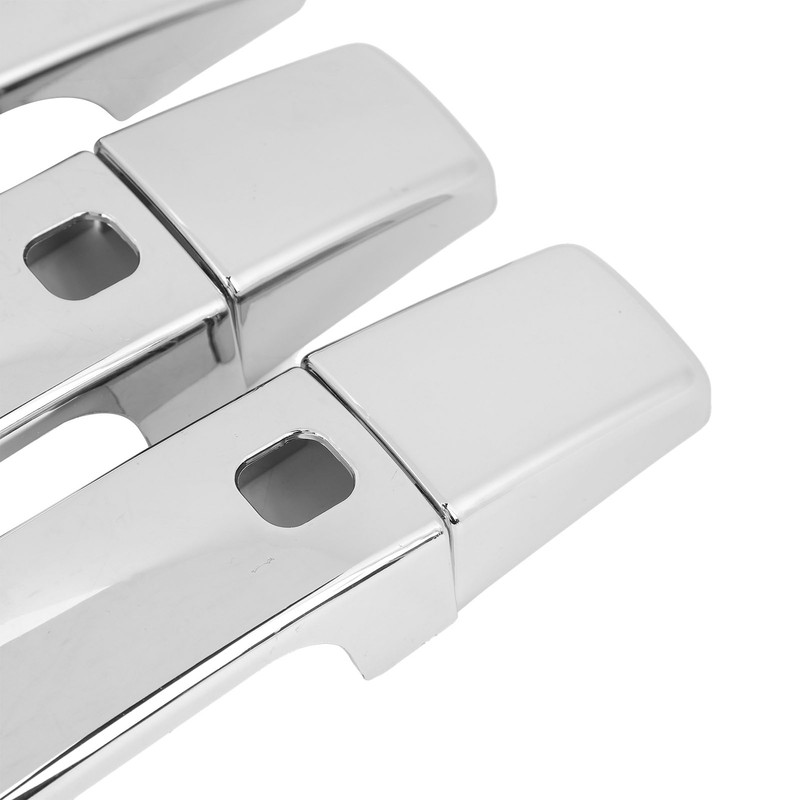 Exterior Door Handle Cover Chrome Plated Outside Door Handle Decor