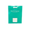 Weekly Pill Box 7 Days Medication Organizer, Clear Plastic Easy