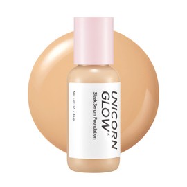 UNICORN GLOW SLEEK SERUM FOUNDATION 266C - Hydrating 2-in-1 Serum + Foundation for a Natural, Airbrushed Look
