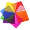 coloured cellophane sheets for crafts, 200 coloured cellophane sheets, 8