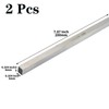 2 Pcs Lathe HSS Square Cutting Tool Bits Bar, 9mmx9mmx200mm
