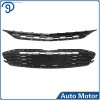 labwork Front Bumper Upper & Lower Grille Chrome & Black