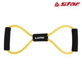 Star Sports Figure-8 Resistance Band (Yellow) (Level 1) (EU3810) 2ea