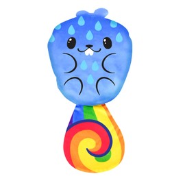 Dogs vs. Squirls - Chewy - Jumbo - 8" Super-Soft & Bean-Filled Plushies! Collect These as Stocking Stuffers, Fidget Toys, or Sensory Toys - Great for Kids, Boys, & Girls!