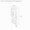jarolift JL-TX4-JL 4-Channel Wireless Handheld Transmitter for Garage Door Operators