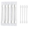 200 Pieces Biodegradable Cotton Buds, Double-Ended Cotton Swabs with Pointed