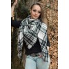 styleBREAKER square XXL scarf, wrap scarf with Scottish Tartan plaid