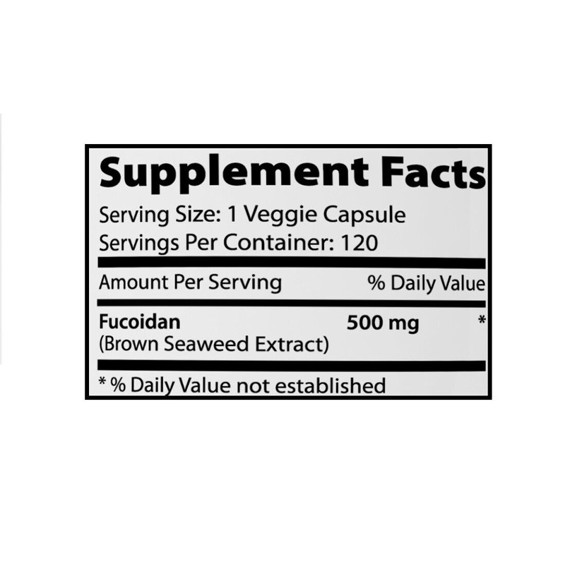 Absonutrix Fucoidan Pure 4 Absonutrix Fucoidan Atlantic Brown Seaweed 500