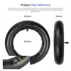 ulip (2 Pack) 90/65-6.5 Replacement Inner Tubes with 90 Degree