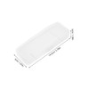 CAXUSD Travel Shaver Box 3 Storage Containers Razor Blade Holder