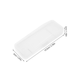 CAXUSD Travel Shaver Box 3 Storage Containers Razor Blade Holder for Men Portable Grooming Kit Case