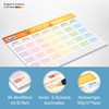 Häfft Learning Planner Pad A4 with 50 Sheets, Weekly Planner