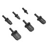 HVAC Tools, Swaging Tool Drill Bit Set, 6Pcs Hex Triangular