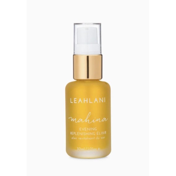 LEAHLANI Mahina Evening Moisturizer Facial Oil 1 oz 30ml Full