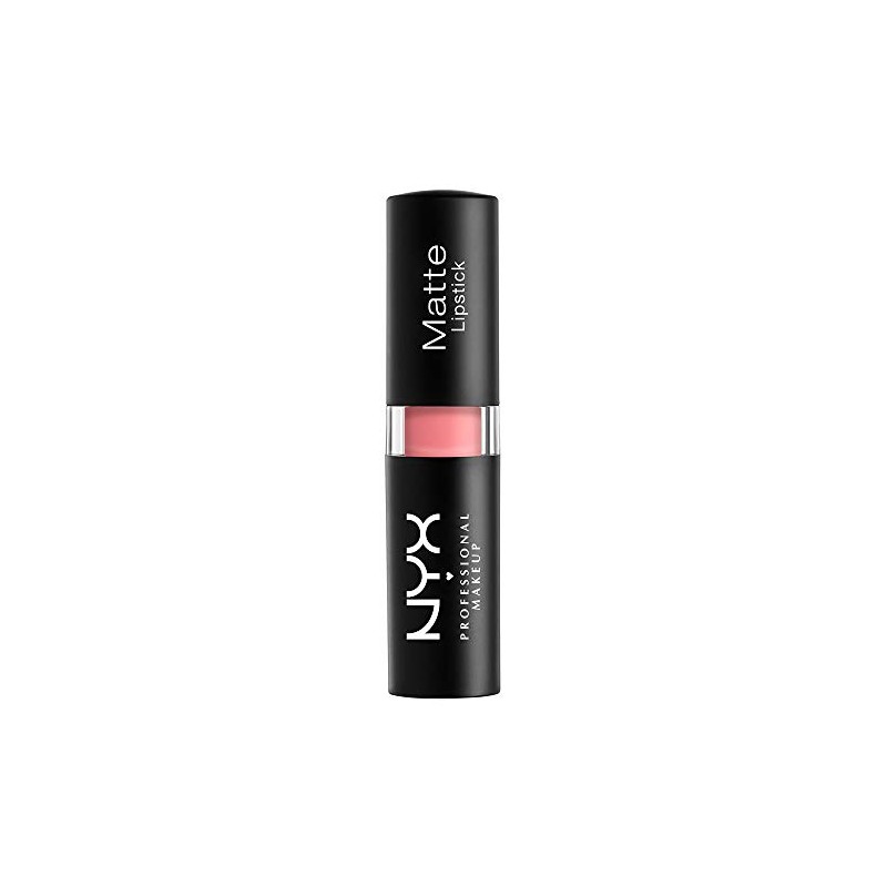 NYX Matte Lipstick MLS04 - Pale Pink (Light blue-toned Pink)