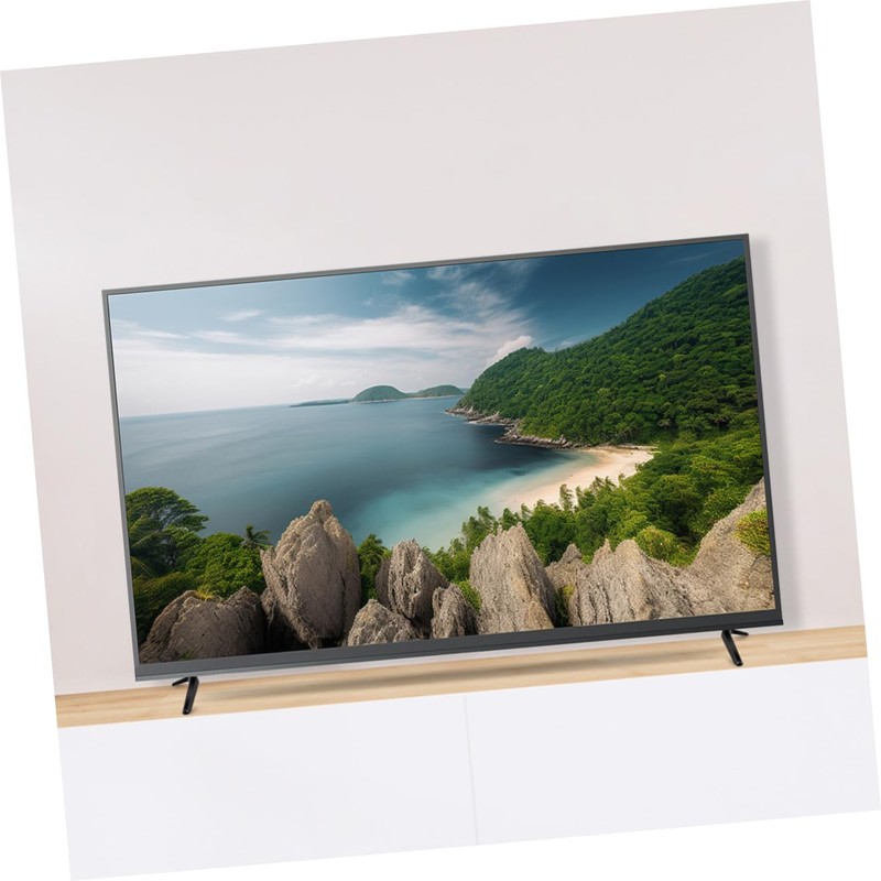 Outanaya 2sets Tv Stand Base with Screws Flat Screen Tv