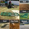 LANDZIE Drag Harrow Driveway Grader for ATV, UTV - 4