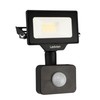 Ledvion - LED Floodlights with Motion Sensor, 10 Watt, 4000
