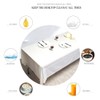 ZeriTlolen 6 Packs White Table Cloth Party | 54x108 inch