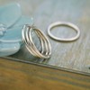 Minimalist Knuckle Rings Set 1.2MM Thin Line Stackable Stacking Midi