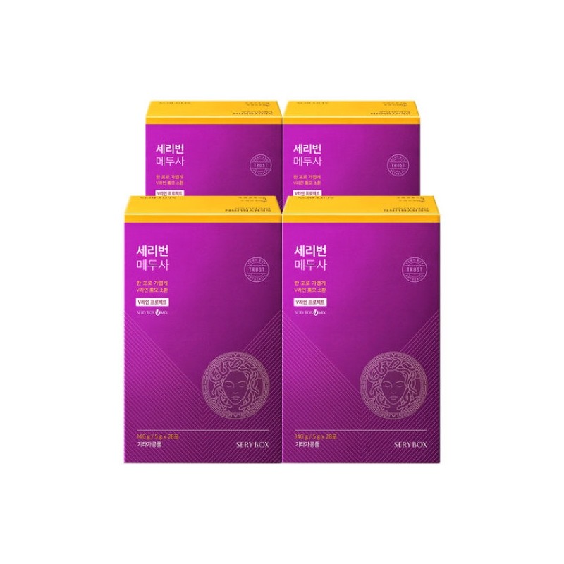 Seribox Renewal Seriburn Medusa 4-month supply (28 packets x 4)