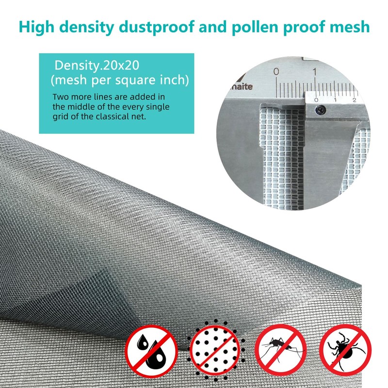High Density dustproof and Pollen Proof net Screen mesh Used