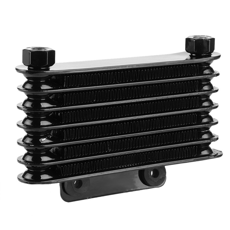 7 Row Universal Engine Oil Cooler Cooling Radiator for 125-250CC
