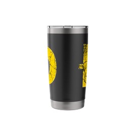 Dogecoin DOGE Crypto Digital Currency Retro Logo Stainless Steel Insulated Tumbler
