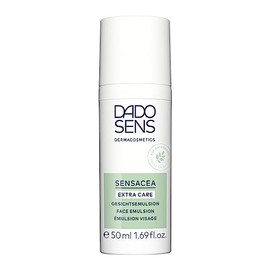 DADO SENS SENSACEA EXTRA CARE GESICHTSEMULSION 50ml - beruhigt und befeuchtet hypersensible Gesichtshaut mit Neigung zu Couperose bis hin zu ersten Anzeichen auf Rosacea