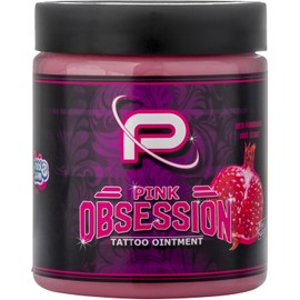 Proton Colours Obsession Tattoo Butter – Made by Nature – Pink – 250 ml – Creme für Tätowierungs- und Heilungsprozess, Rosa
