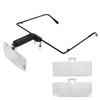 Eyeglasses Magnifier LED Light Hands Free Magnifying Glass for Watch