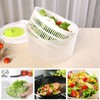 AIMALL Salad Spinner Vegetable Lettuce Washer Dryer Serving Bowl Container