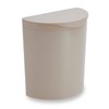 Isetou Merna Mini Trash Can with Lid, Small Storage Bin,