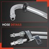 A-Premium Automatic Transmission Oil Cooler Line Hose Assembly Compatible with