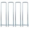 BGTLGIO 4Pack 4“ X 20" Square Bend U-Bolt Kit, Heavy