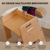 AVDAR Wooden Step Stool for Kids, 14” One Step Stool